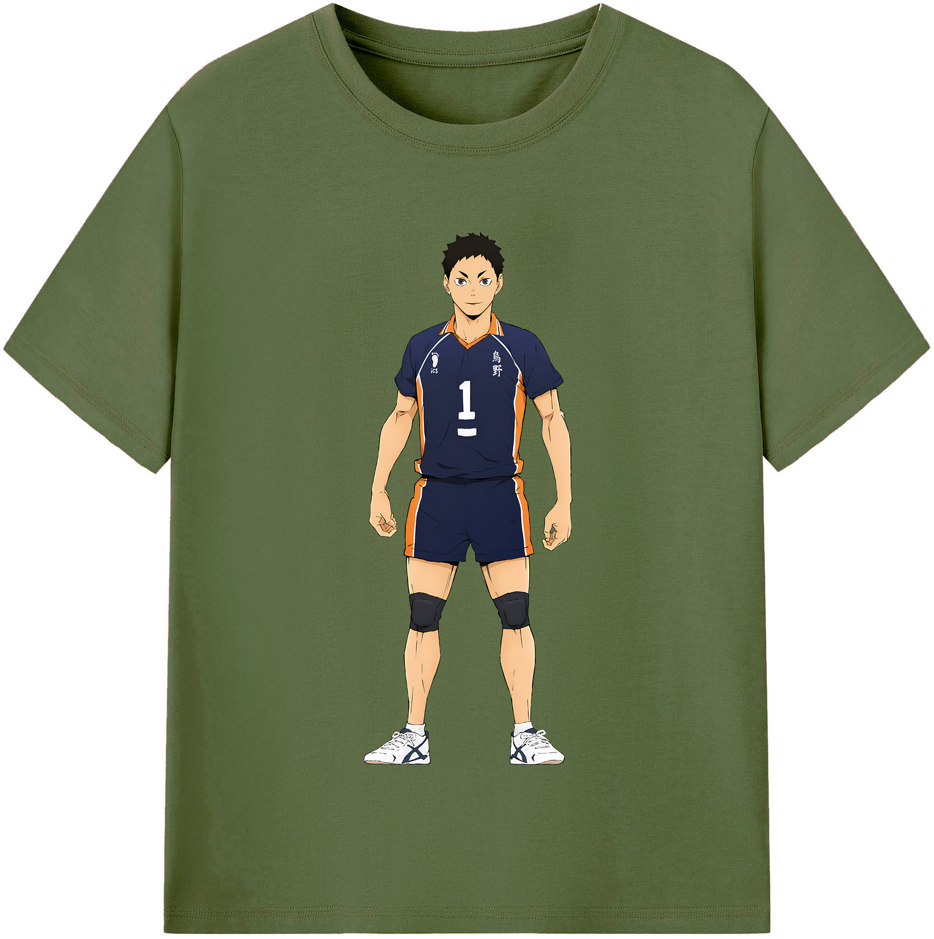 （画像用） ハイキュー!! Haikyu!! 綿100％半袖Tシャツ（フロントプリント）
